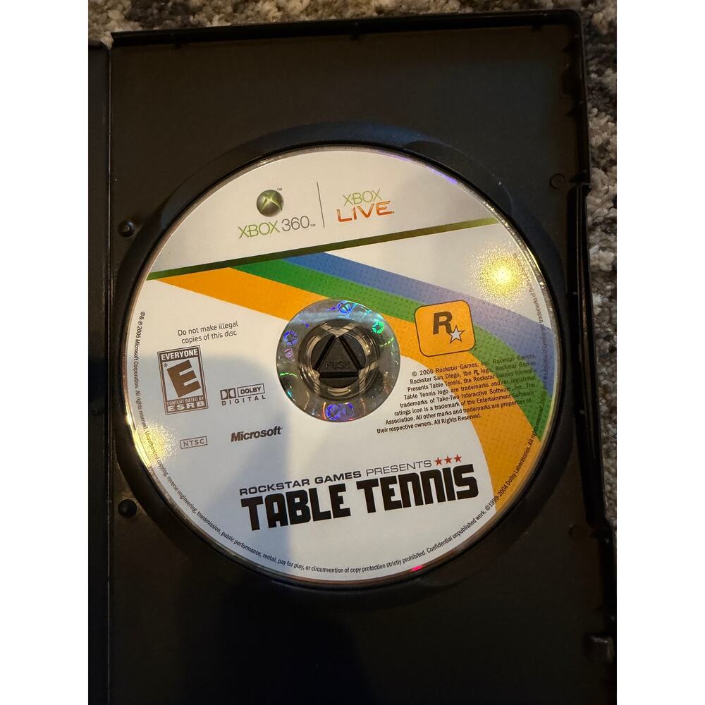 Rockstar Games Presents Table Tennis for xbox 360